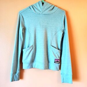 Avalanche Outdoor Supply Co Womens M (10-12) Hoodie Thumb Holes Side Pockets